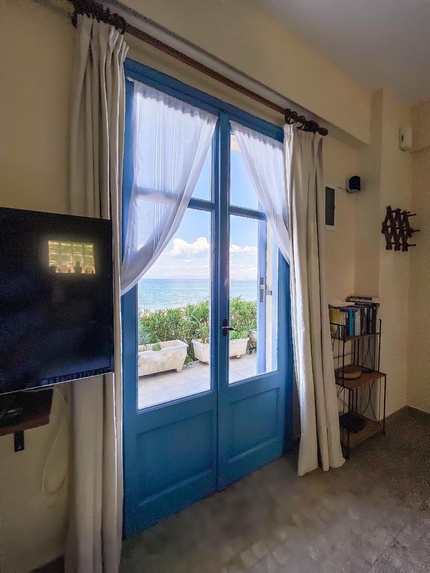 Kyparissis Beach Houses Skala Mistegnon Exterior photo